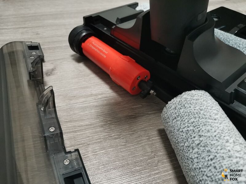 Снятие валиков Deerma VX900W